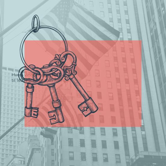 Grafik med Det hvide hos og nøgler